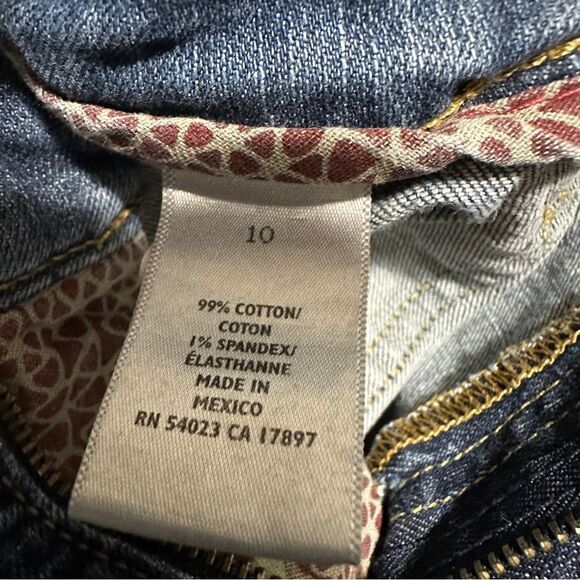 Vintage Old Navy Women’s, size 10 Bootcut Jeans, Button Flap Pockets Denim Pants - Picture 11 of 11